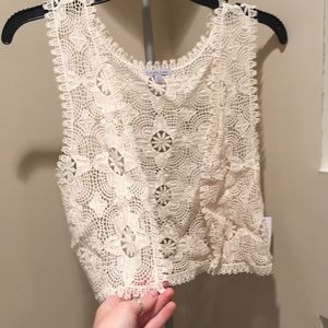 Crochet vest